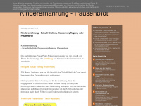kinderernaehrung-pausenbrot.blogspot.com Webseite Vorschau
