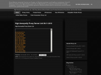 high-anonymity-proxy-server-list.blogspot.com Thumbnail