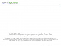 happy-brands.com Webseite Vorschau