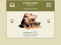 styrian-spirit.net Webseite Vorschau
