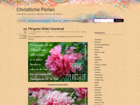 christlicheperlen.wordpress.com Webseite Vorschau