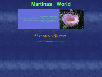 martinas-world.net Webseite Vorschau