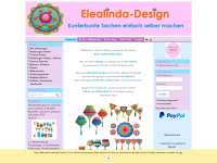 elealinda-design.de Webseite Vorschau