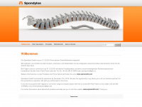 spondylos.at Webseite Vorschau