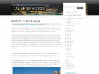 tauernphotos.wordpress.com Webseite Vorschau