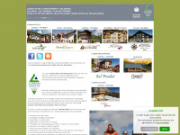ladinia-hotels.com Webseite Vorschau