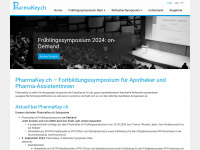 pharmakey.ch Webseite Vorschau