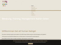 allhumanbeings.eu Webseite Vorschau