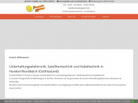 fernseh-mueller.net Webseite Vorschau