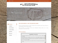 bioholzhandel.com Webseite Vorschau