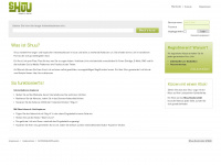 shuu.de Webseite Vorschau