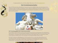 kunstgesellschaft.be Webseite Vorschau