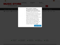 musicstore.de Webseite Vorschau