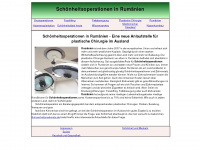 schoenheitsoperationen-rumaenien.de Webseite Vorschau