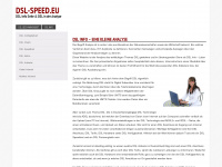 dsl-speed.eu Webseite Vorschau
