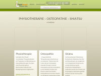 physiotherapie-shiatsu.at Webseite Vorschau