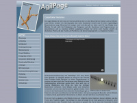 agilpage.de Webseite Vorschau