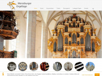 merseburger-orgeltage.de Webseite Vorschau