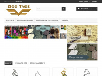 us-dogtags.com Webseite Vorschau
