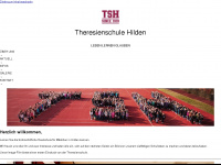 theresienschule-hilden.de Webseite Vorschau