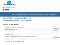 azv-untere-zschopau.de Webseite Vorschau