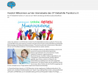 cf-selbsthilfe.de Webseite Vorschau