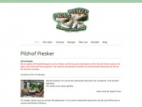 pilzhof-piesker.de Webseite Vorschau