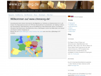 chessorg.de Webseite Vorschau