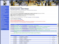 schachverein-hilden.de Webseite Vorschau