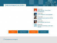 schaakbond.nl Webseite Vorschau