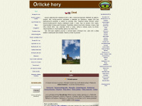 orlickehory.net Webseite Vorschau
