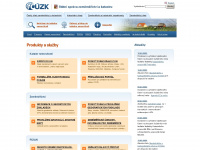 cuzk.cz Webseite Vorschau