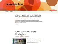 luxuskuechen.net Webseite Vorschau