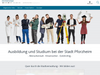 ausbildungpforzheim.de Webseite Vorschau