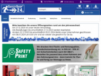safetyshop24.de Webseite Vorschau