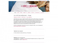 ducotedesmedecins.ch Webseite Vorschau