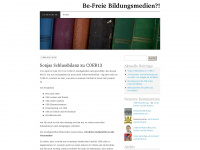 befreiebildungsmedien.wordpress.com Webseite Vorschau