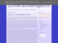 lucinasbuechertagebuch.blogspot.com Webseite Vorschau