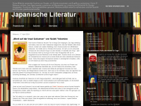 japanische-literatur.blogspot.com Webseite Vorschau