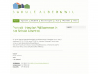 schule-alberswil.ch Webseite Vorschau