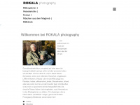 rokala-photography.net Webseite Vorschau