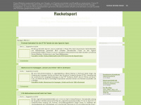 racketsport-deutschland.blogspot.com Webseite Vorschau