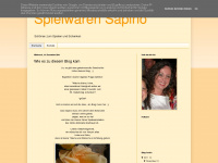 spielwarensapino.blogspot.com Webseite Vorschau