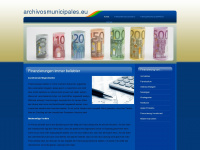archivosmunicipales.eu Webseite Vorschau