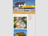spedition-zollner.com Webseite Vorschau