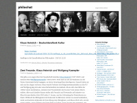 philochat.wordpress.com Webseite Vorschau