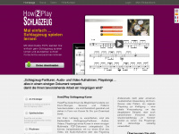 how2play-schlagzeug.com Webseite Vorschau