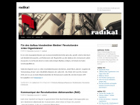 radikalrl.wordpress.com Webseite Vorschau
