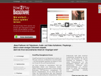 how2play-bassgitarre.com Webseite Vorschau