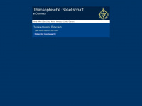 theosophischegesellschaft.org Webseite Vorschau